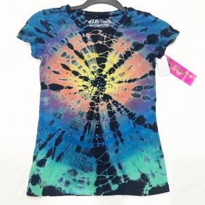 NWT Girl's Tie Dye T Shirt By L.O.L. Vintage